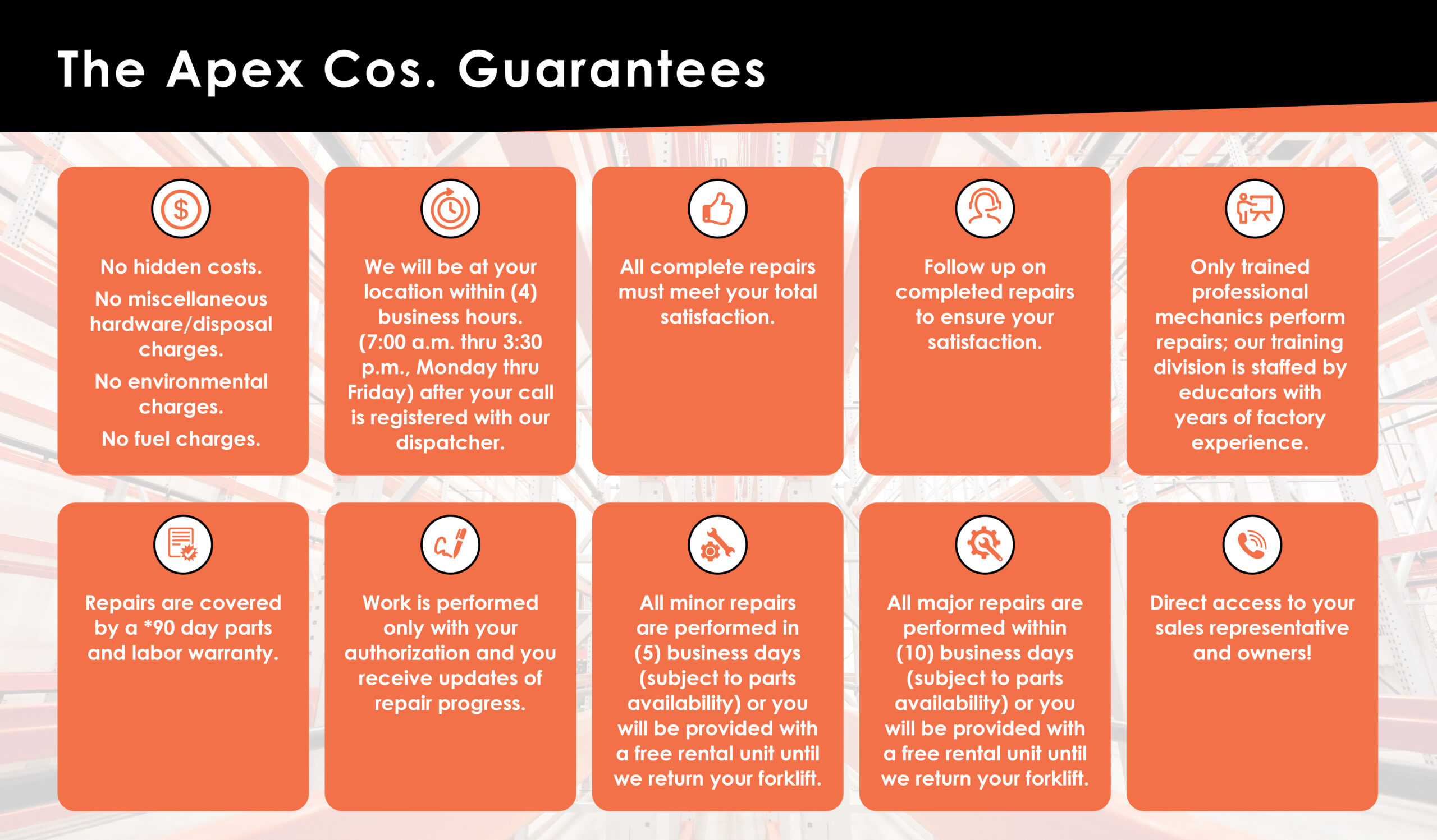 Forklift Service - Apex Companies