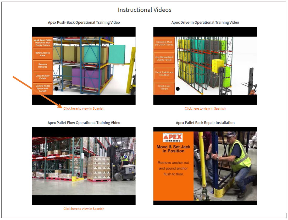 Forklift Operator Training - Apex Cos.