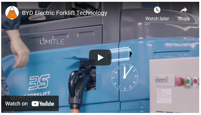 BYD Electric Forklifts - Apex Companies