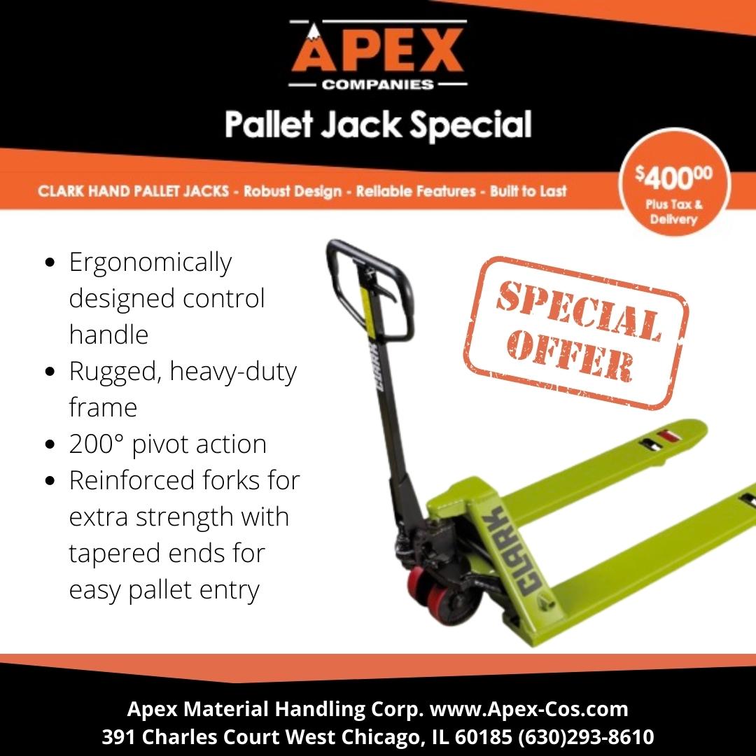CLARK Pallet Jacks - Apex Companies
