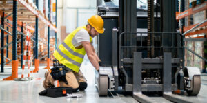 Disabled Forklift - Apex Companies
