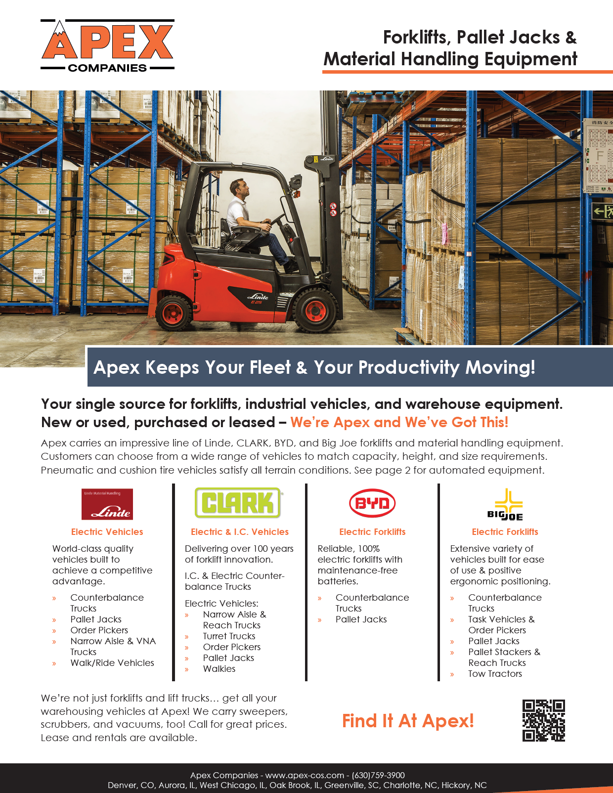 Apex Companies - Forklifts & Automated Vehicles