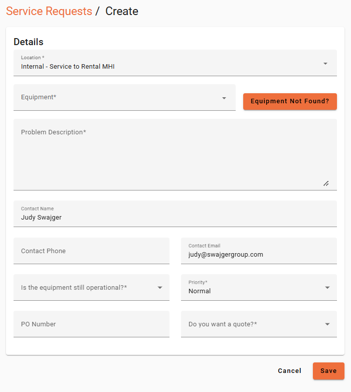 Apex Customer Portal services request | Apex Companies