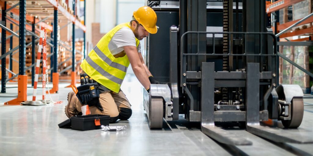 Flat Spots on Forklift | Apex Companies
