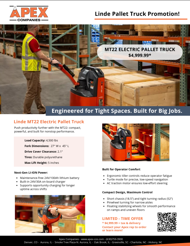 Pallet Jack | Apex Companies