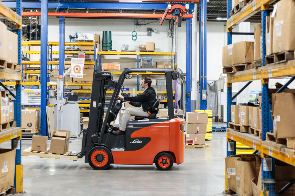 4-Wheel Counterbalance Forklift - Apex Companies